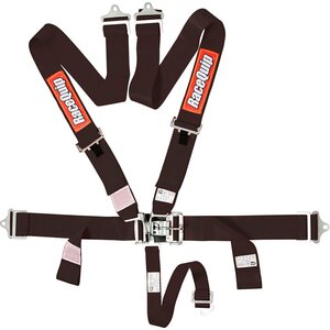 RaceQuip - 711001RQP - 5Pt Harness Set L&L Black Sfi