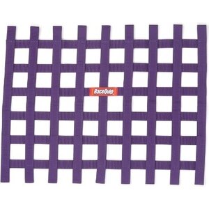 RaceQuip - 721055RQP - Ribbon Window Net Purple Non-SFI 18in x 24in