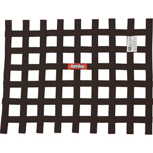 RaceQuip - 725005RQP - Ribbon Window Net SFI Black