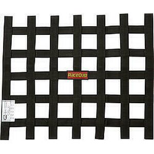 RaceQuip - 726004RQP - Ribbon Net 18x21 SFI Black