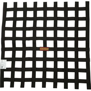 RaceQuip - 726009RQP - Ribbon Net 24x24 SFI Black