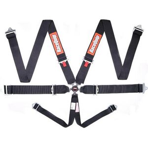 RaceQuip - 743003RQP - 6Pt Harness Camlock Sfi P/D Sportsman Black