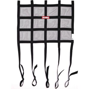 RaceQuip - 822003RQP - Window Net Mesh Black SFI Hybrid Adj. Strap