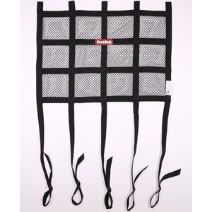 RaceQuip - 822005RQP - Window Net Mesh Black SFI Hybrid Adj. Strap