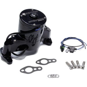 Meziere - WP101SHD - SBC Billet HD Electric Water Pump - Black