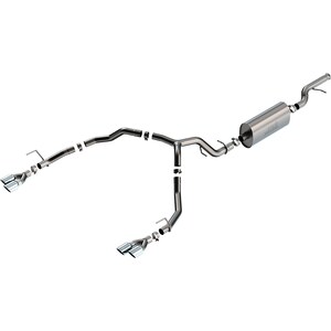 Borla - 140856 - 21-  Tahoe 5.3L Cat Back Exhaust System