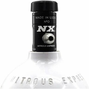 Nitrous Express - 11698 - Bottle Valve - Chrome 3/4 Thread Motorcycle