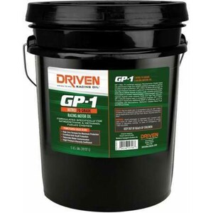 Driven Racing Oil - 19557 - GP-1 Conventional Break- In Oil 20w50 5 Gallon