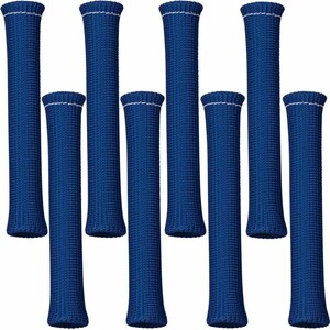 Moroso - 71975 - Spark Plug Boot Protectors High Temp Blue 8-Pack