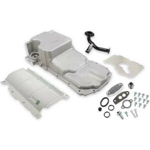 Holley - 302-21 - GM LT Gen-V Oil Pan Swap Kit - As-Cast Finish
