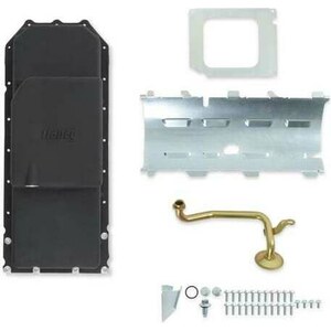 Holley - 302-61BK - Gen III Hemi Oil Pan Swap Kit - Mid Sump VVT