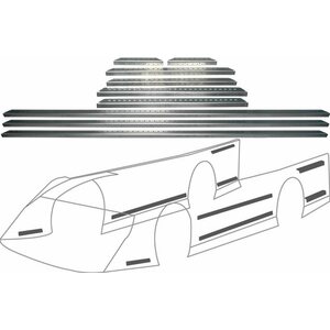 Allstar Performance - 23107 - LM Alum Body Brace Kit