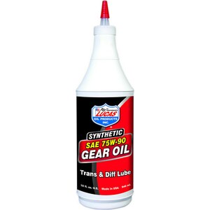 Lucas Oil - LUC10047 - 75w90 Synthetic Gear Oil 1 Qt