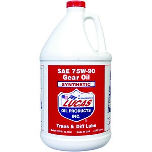 Lucas Oil - LUC10048 - 75w90 Synthetic Gear Oil 1 Gal