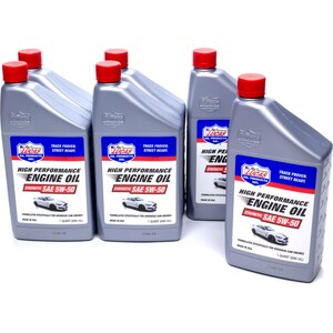 Lucas Oil - 10101 - Synthetic SAE 5w50 Oil Case 6 x 1 Quart