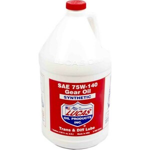 Lucas Oil - LUC10122 - 75w140 Synthetic Gear Oil 1 Gal