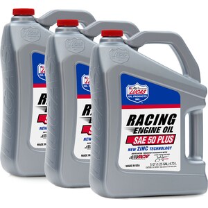 Lucas Oil - 10347 - 50 Plus Racing Motor Oil Case 3 X 5 Quart Bottles