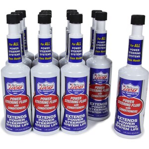 Lucas Oil - 10442 - Power Steering Fluid Case 12 x 16 Oz.