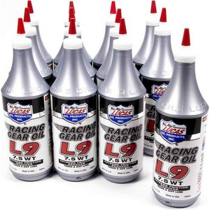 Lucas Oil - 10456 - Synthetic L9 Racing Gear Oil 12x1 Qt