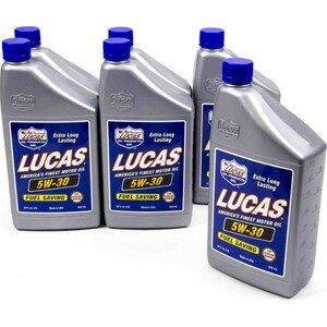 Lucas Oil - 10474 - Sae 5W 30 Motor Oil 6X 1 Quart