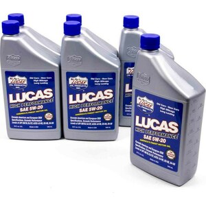 Lucas Oil - 10516 - Sae 5W 20 Motor Oil 6X 1 Quart