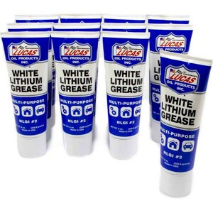 Lucas Oil - 10533 - White Lithium Grease 12x8 Ounce