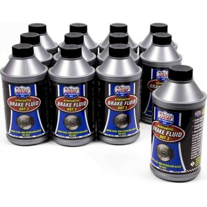 Lucas Oil - 10825 - Brake Fluid Dot 3 Case 12x12oz