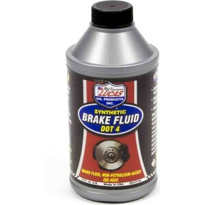 Lucas Oil - LUC10827 - Brake Fluid Dot 4 12oz