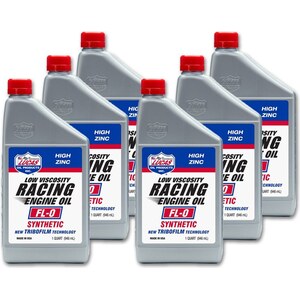 Lucas Oil - 10892 - Synthetic Racing Oil Fl-0 Case 6 X 1 Quart