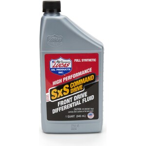 Lucas Oil - LUC11220 - Synthetic SxS Command Dr ive 1 Quart