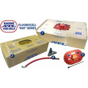 ATL Fuel Cells - SU622F-BI3 - Fuel Cell 22gal w/Surge