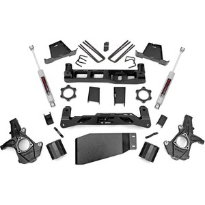 Rough Country - 23630 - 6in GM Suspension Lift K it W/N3 Shocks