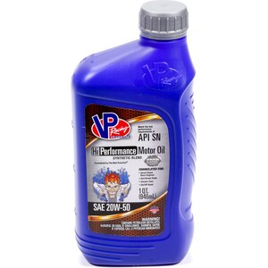 VP Racing - 2975 - Vp 20W 50 Hi-Performance Racing 1 Qt - 32Oz