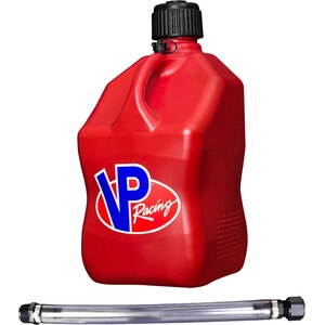 VP Racing - 3516-CA - Motorsports Jug 5.5 Gal Red Square w/Hose