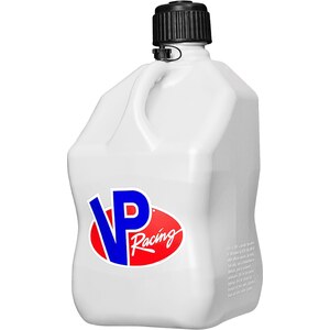 VP Racing - 3522-CA - Motorsports Jug 5.5 Gal White Square
