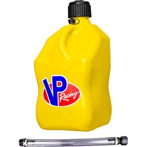 VP Racing - 3556-CA - Motorsports Jug 5.5 Gal Yellow Square w/Hose