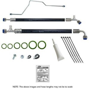 Vintage Air - 526673 - 62-67 Chevy Nova Hose Kit 134a