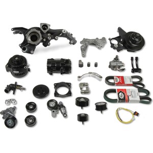 Holley - 20-220BK - Premium Mid-Mount Acc System GM LT1/LT4 Gen-5