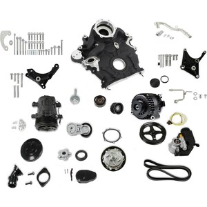 Holley - 20-310BK - Complete Accessory Drive Kit Ford 7.3L Godzilla