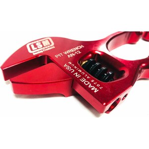 LSM - AN-12R - Adjustable AN Pit Wrench Red