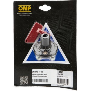 OMP - EA0-0460 - Master Disconnect Switch 2 Pole w/ Removable Key