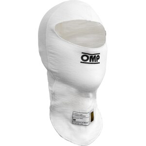 OMP - IE0-0794-A01-020-M - Tecnica EVO Balaclava FIA 8856-2018 White Med
