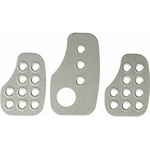 OMP - OA0-1030 - 3 Pedal Set Smooth Aluminium