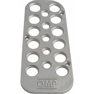 OMP - OA0-1867-003 - Driver Left Footrest Sandblasted ALuminium