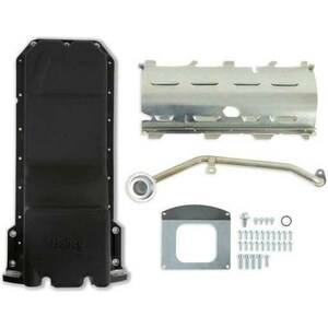 Holley - 302-63BK - Oil Pan Swap Kit 6.2 SC Gen III Hemi Rear Sump