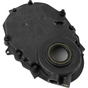Chevrolet Performance - 12558343 - SBC Plastic Front Timing Cover - 99-02 Black
