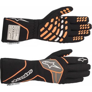 Alpinestars USA - 3551023-156-XL - Glove Tech-1 Race V3 Black / Orange X-Large