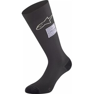 Alpinestars USA - 4704323-10-XL - Socks ZX V4 Black X- Large