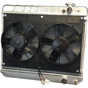 Dewitts Radiator - 32-6139035M - Radiator W/Fans Nova Ls 73-74 Manual Trans Raw