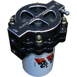 Clear View Filtration - 400-115-B - 4″ Screw-On Oil Filter Assembly